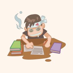 student cartoon theme elements N265