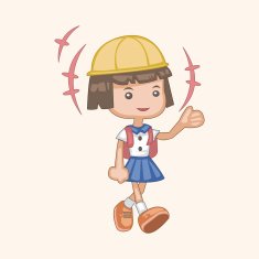 student cartoon theme elements N269