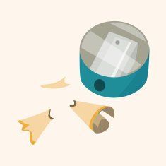 Pencil sharpeners theme elements N7