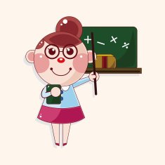 person character teacher theme elements N29