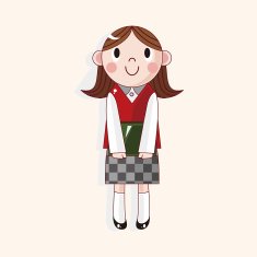 student cartoon theme elements vector eps N147