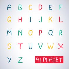 Color alphabet