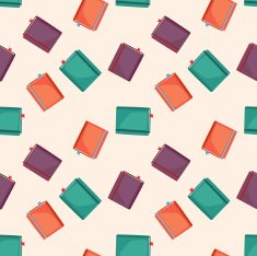 Seamless Graphic Pattern Design of Colored Books