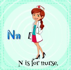 Letter N N21