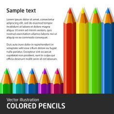 ColoredPencilsIllustrationWhiteBg