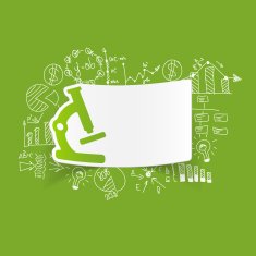 Drawing business formulas microscope N13