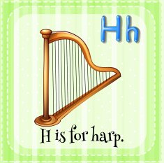 Letter H N27