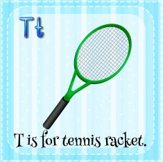 Letter T N39