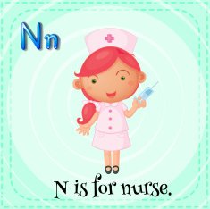 Letter N N24