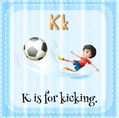 Letter K N22