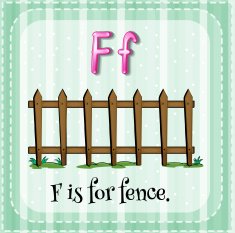 Letter F N45