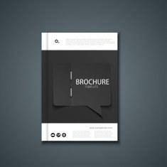 Vector flyer or banner Brochure template design