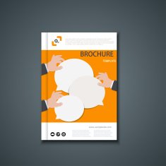 Vector flyer or banner Brochure template design N2