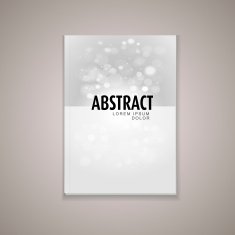 sparkling background book template