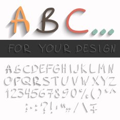 Hand draw abc N2