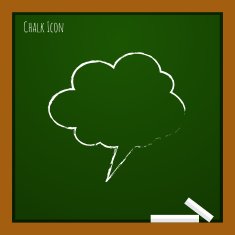 Vector callout icon Eps10