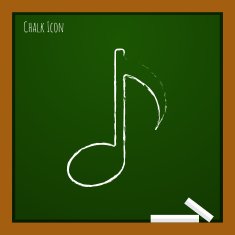 Vector music icon Eps10 N2
