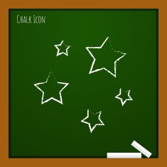 Vector stars icon Eps10