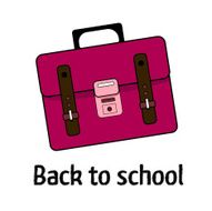 pink school&#039;s bag