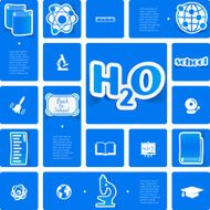 Education sticker infographic N8