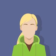 profile icon female avatar woman portrait N5