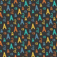Unique abstract random seamless pattern N2