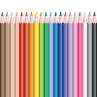 Colored Pencils Seamless Tile