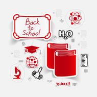 Education sticker infographic N16