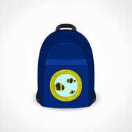 backpack with porthole