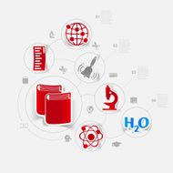 Education sticker infographic N26