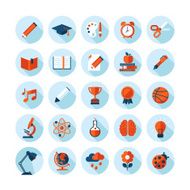 Set of modern flat design icons N2