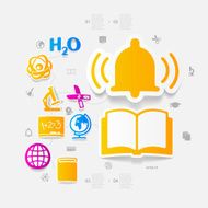 Education sticker infographic N32