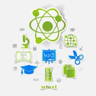 Education sticker infographic N38