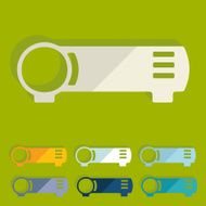 Flat design cinema projector N5