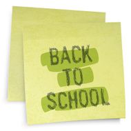 Back to school reminder Vector illustration EPS10