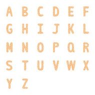 Dots pattern A to Z
