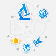 Education sticker infographic N62