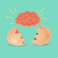 Brain Born from egg