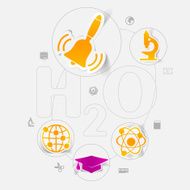 Education sticker infographic N70