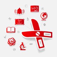 Education sticker infographic N87