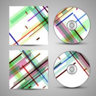 Vector cd cover set for your design N7