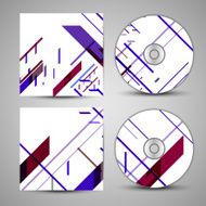 Vector cd cover set for your design N8
