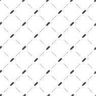 Vector seamless pattern pencil N2