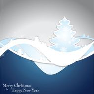 Christmas template frame design for greeting card N5