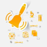 Education sticker infographic N105
