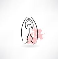 prayer hands icon