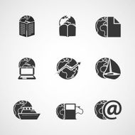 Icon Set - Business IT Media Everyday Life