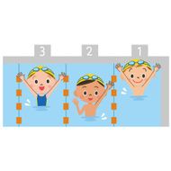 Children playing a pool N2