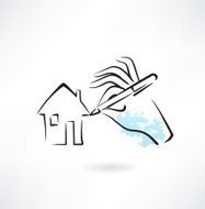hand with pen icon