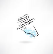 hand with pen icon N2